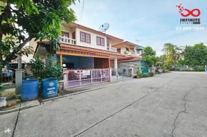 For SaleHousePathum Thani,Rangsit, Thammasat : 2-story detached house for sale, Suan Thep Prathan Village, Phase 2, Sukhaphiban 7 Road, Soi Erawan 38