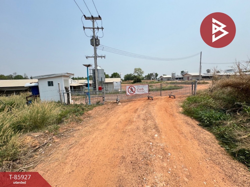 For SaleLandUdon Thani : Land for sale with farm business, area 26 rai 3 ngan 21 sq m, Phibunrak, Udon Thani.