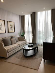 For RentCondoWitthayu, Chidlom, Langsuan, Ploenchit : ■ Good Deal ■ B Tower, 20+ Floor, type A02 | 56.96 sq.m. 1 bed | Condo skywalk connect to BTS ploenchit and Central Embassy.