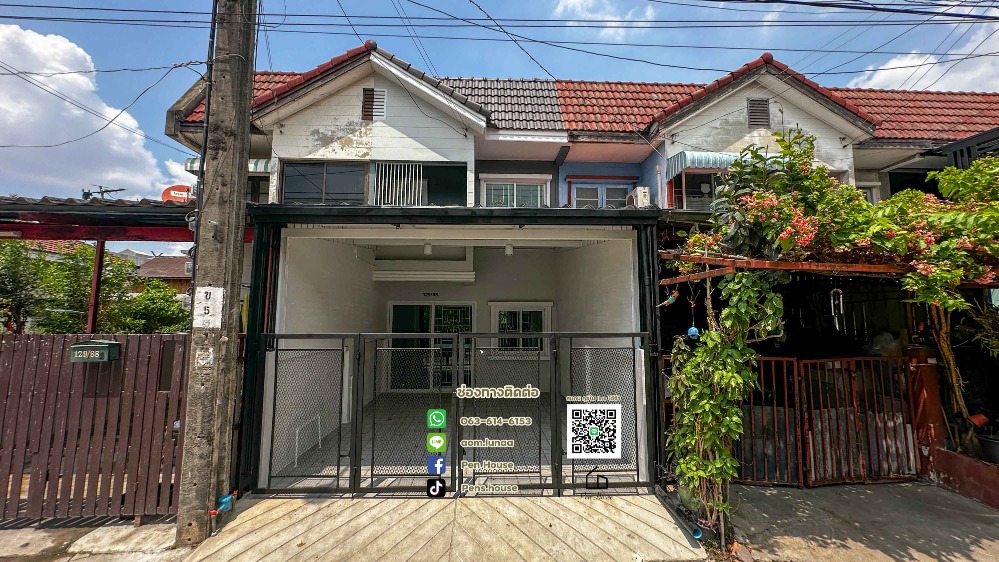 For SaleHouseNawamin, Ramindra : 2-storey townhouse for sale, Sai Mai Villa, Sai Mai Road 77, beginning of the project, newly renovated, fully expanded, ready to move in (Owner)