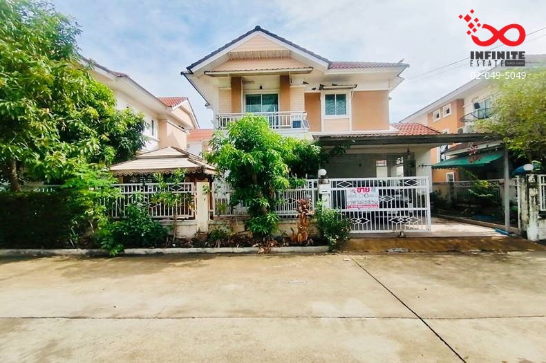 For SaleHouseNonthaburi, Bang Yai, Bangbuathong : 2-story detached house for sale, 50.4 square wah, Sirikarn Village 3, Bang Yai, Kanchanaphisek Road.