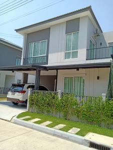 For RentHouseNonthaburi, Bang Yai, Bangbuathong : For rent, 2-story twin house, Pleno Town Ratchapruek-345.