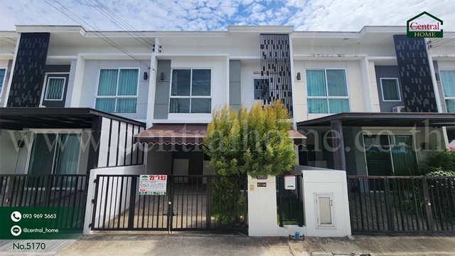 For SaleHouseNonthaburi, Bang Yai, Bangbuathong : Townhouse Pruksa Prime Bang Phlu - Ratchaphruek