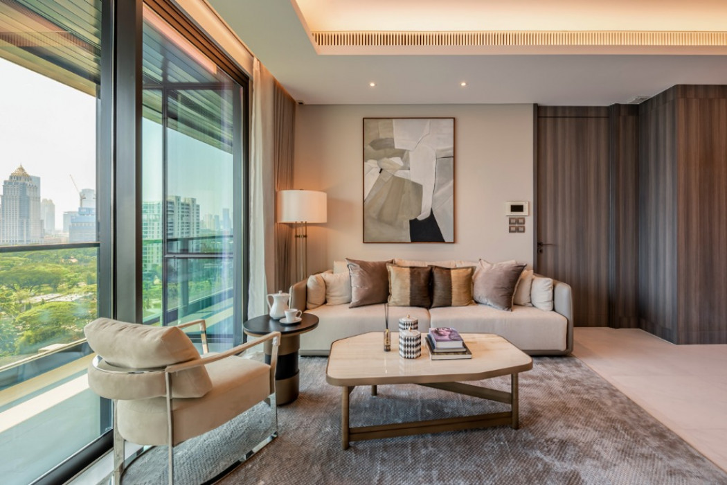 For RentCondoWitthayu, Chidlom, Langsuan, Ploenchit : Condo for rent Sindhorn Tonson, Lumpini Park view, 1bed Ultra luxury ID-14855