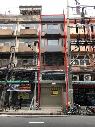 For SaleShophousePinklao, Charansanitwong : 💝 Commercial building, Bang Phlat, special price! 💝