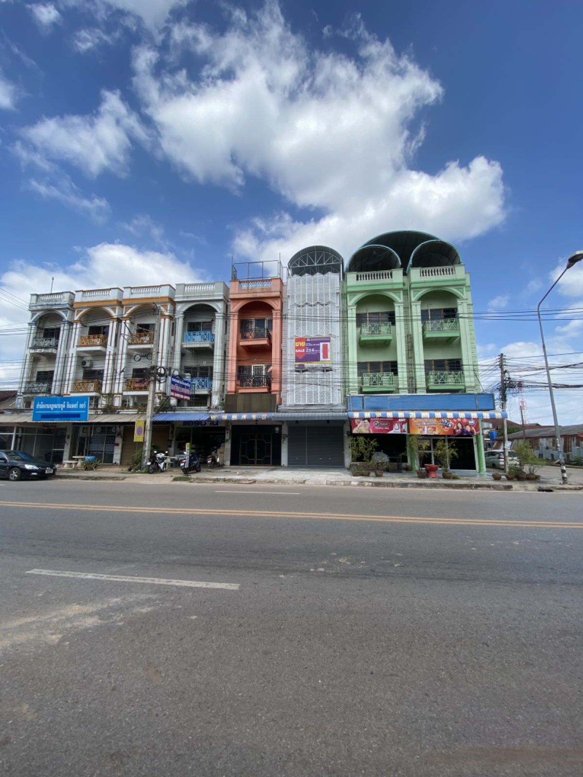 For SaleShophouseChaiyaphum : 💝 Commercial building, Ban Lueam, special price! 💝