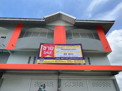 For SaleShophouseNakhon Sawan : 💝 Maha Phot commercial building, special price! 💝