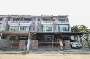 For SaleTownhouseRama 2, Bang Khun Thian : 3-story townhome for sale, New House 2, Phutthabucha, Rama 2, Tha Kham, 19.2 sq m, built-in additions and decorations.