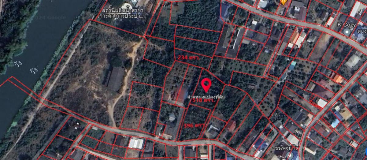 For SaleLandLampang : Land 2 rai 3 ngan + about 15 years old, divided for sale in a community area, Ko Kha District, has a title deed number, can see the appraisal price, truly worth it.