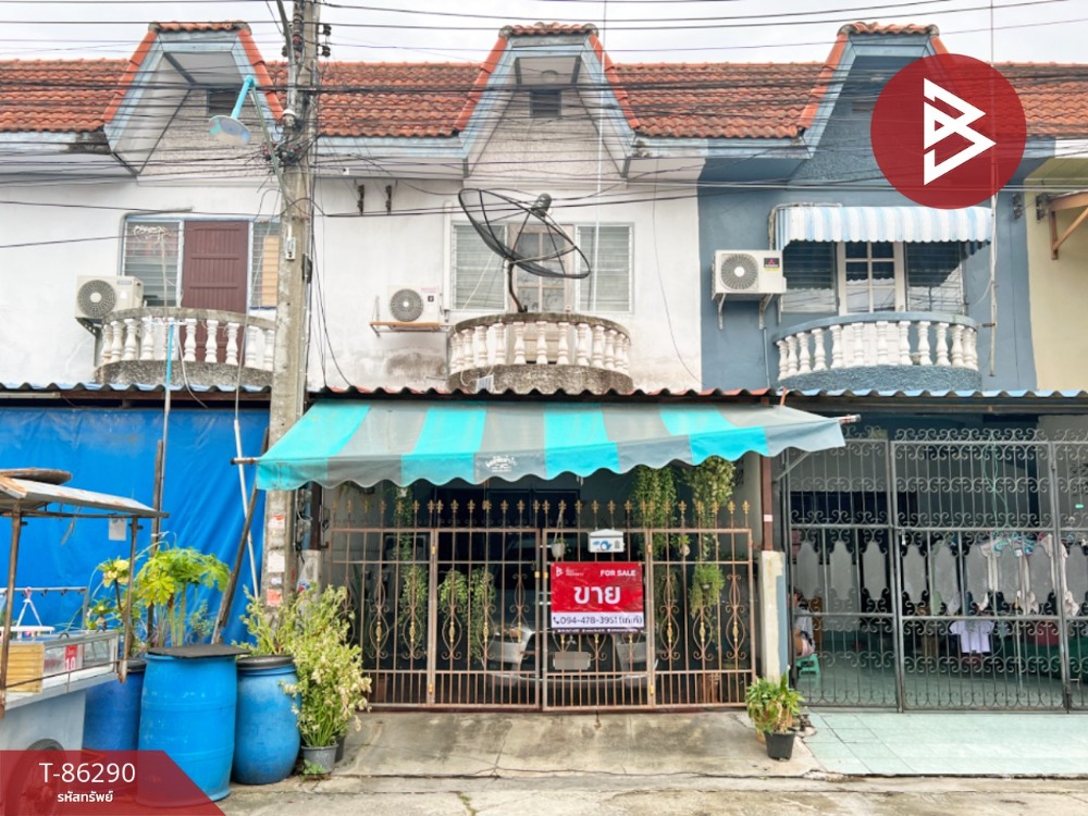 For SaleTownhouseNakhon Pathom : Townhouse for sale Siwarat Village 4, Sam Phran, Nakhon Pathom