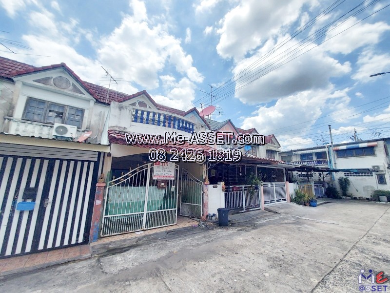 For SaleTownhouseNawamin, Ramindra : Townhouse for sale in the area of ​​Hathai Rat 33, Watcharapol, Minburi, Khu Bon, Khlong Sam Wa, Suwinthawong: Romthip Village: 2 floors, 16 sq m: CODE NN-91337