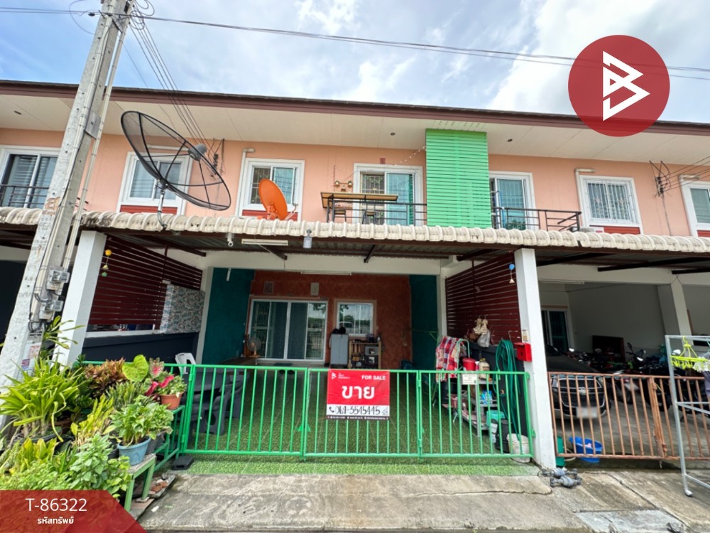 For SaleTownhousePattaya, Bangsaen, Chonburi : Townhouse for sale Fasai Ville Village, Chonburi