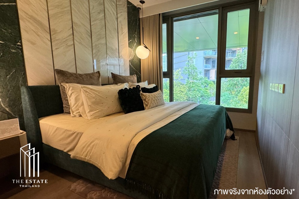 For SaleCondoBangna, Bearing, Lasalle : Experience spaciousness and airiness with a room size of 34.83 square meters that comes with a spacious bedroom area. Meet all your lifestyle needs