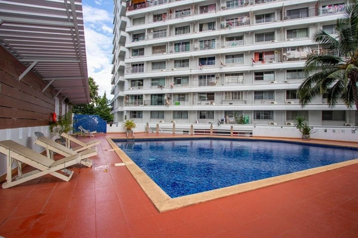For SaleCondoChiang Mai : See the condo mountain next to the canal road. Pool view room 35 sq m.