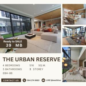 For SaleHousePattanakan, Srinakarin : (For sale) The Urban Reserve, decorated and ready to move in. Like a model house, 39 MB.