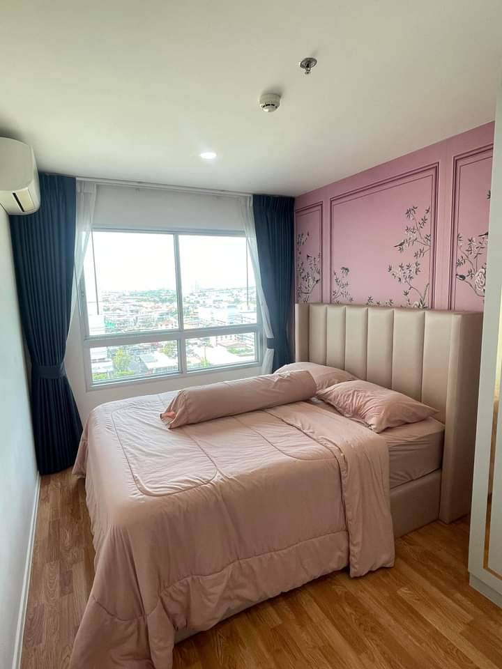 For RentCondoPattanakan, Srinakarin : LPS112 for Rent Lumpini Condo Ville Phatthanakarn-Srinakarin 18th floor, city view 33.66m2 1 bed 1 bath 18,000 baht 064-878-5283