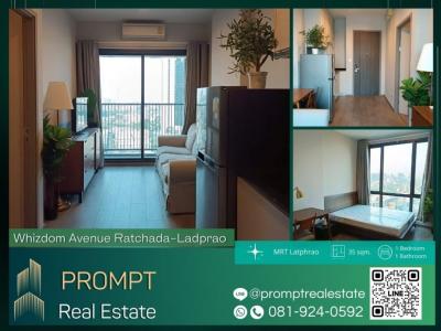 For RentCondoLadprao, Central Ladprao : WX01097 - Whizdom Avenue Ratchada-Ladprao - 35 sqm - MRT Latphrao