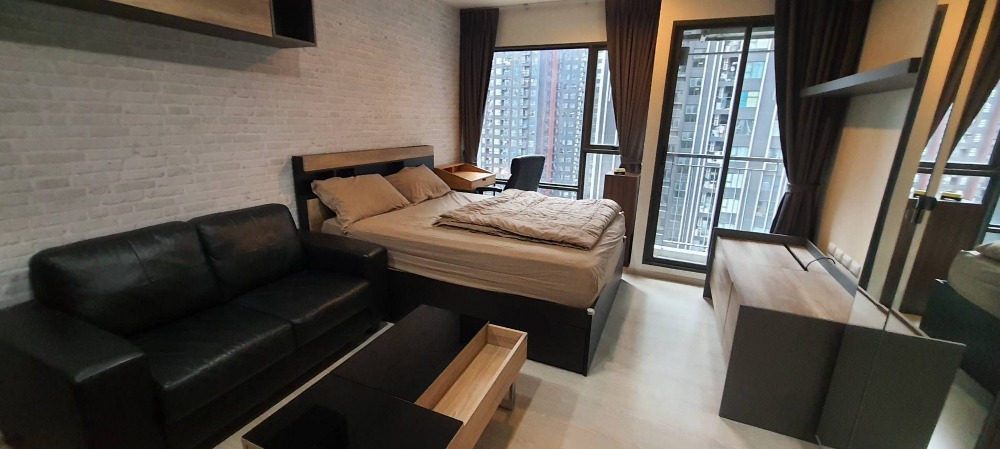 For SaleCondoRama9, Petchburi, RCA : VIP01 For sale Rhythm Asoke 1 studio 22Sqm Fl23 Fully Furnished (LINE : @NGProp)