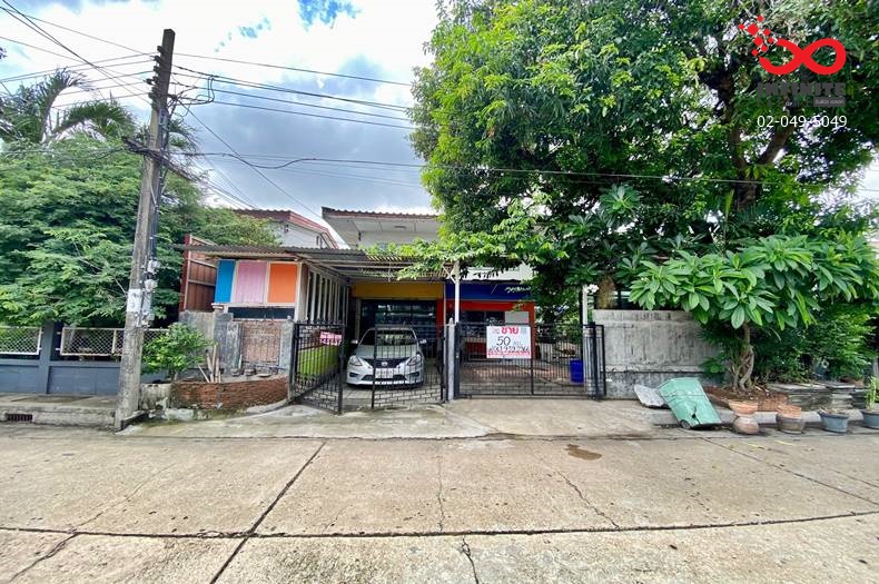 For SaleHouseKaset Nawamin,Ladplakao : 2-story detached house for sale, 50 square meters, Senaniwet Village, Senanikom Road 1