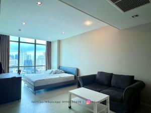 For RentCondoSukhumvit, Asoke, Thonglor : Studio unit in the middle of Asok, high floor with good view, near BTS