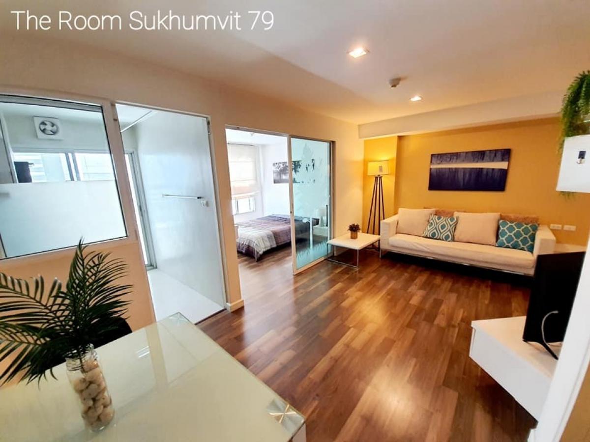 For SaleCondoOnnut, Udomsuk : Corner room, fully furnished⭐The Room Sukhumvit 79