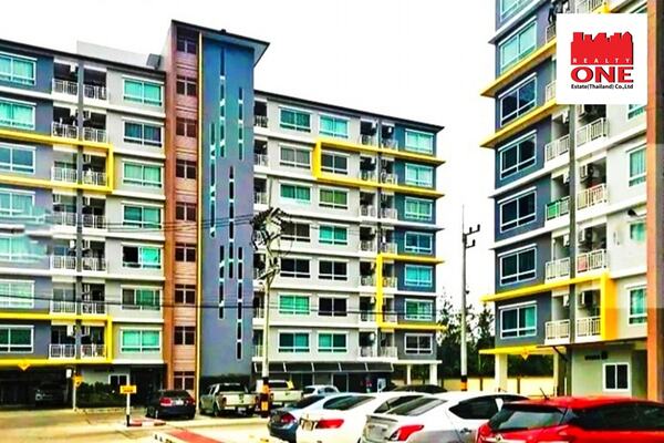 For SaleCondoChachoengsao : Condo for sale, Mee Suk, Chachoengsao Province, 3rd floor, Building A, usable area 28.93 square meters, 1 bedroom, 1 bathroom