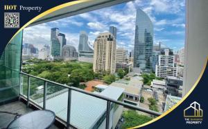 For RentCondoWitthayu, Chidlom, Langsuan, Ploenchit : For rent: The Park Chidlom, luxury condo, private, in the heart of Chidlom, 4 bedrooms, 4 bathrooms, some gardens have furniture, very beautiful view, near BTS Chidlom