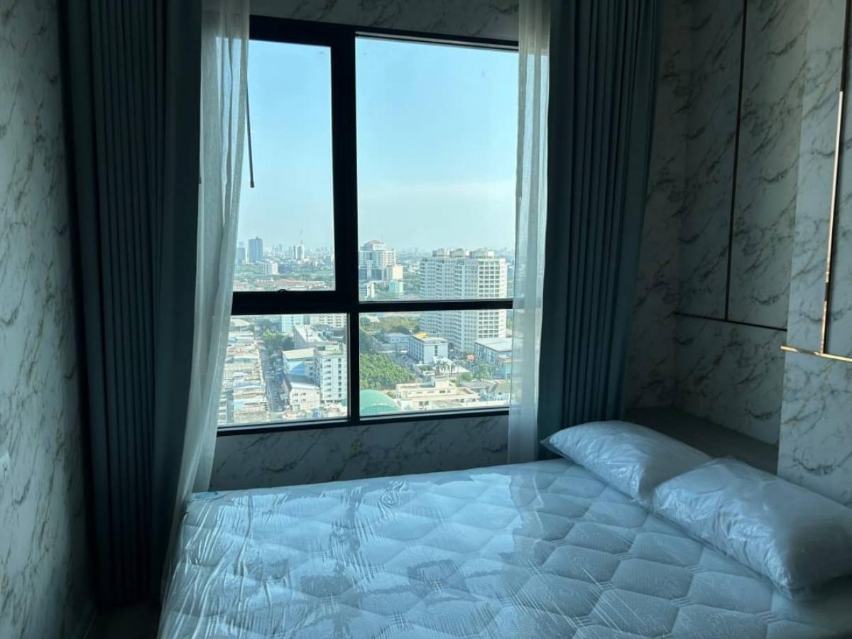 For SaleCondoRamkhamhaeng, Hua Mak : 🔻For sale: English style condo, near MRT Hua Mak 100M. 🚆KnightsBridge Collage Ramkhamhaeng🏢 New room, beautiful view, fully furnished, ready to move in 😍