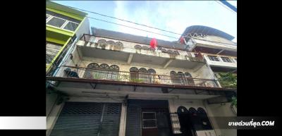 For SaleHouseRatchadapisek, Huaikwang, Suttisan : Single house for sale, 3-story house with land for sale, area 39 sq m, Huai Khwang area, Soi Pracha Songkroh 31, 46.8 sq m, 39 sq m.