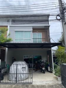 For SaleTownhousePattanakan, Srinakarin : 2-story townhouse for sale, Willette Light Pattanakarn 38, corner unit, fully furnished, ready to move in (N.1026)