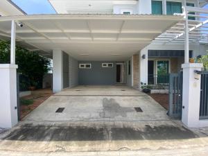 For RentHouseBangna, Bearing, Lasalle : Luxurious house for rent Manthana Village, Bangna Trad Km. 13