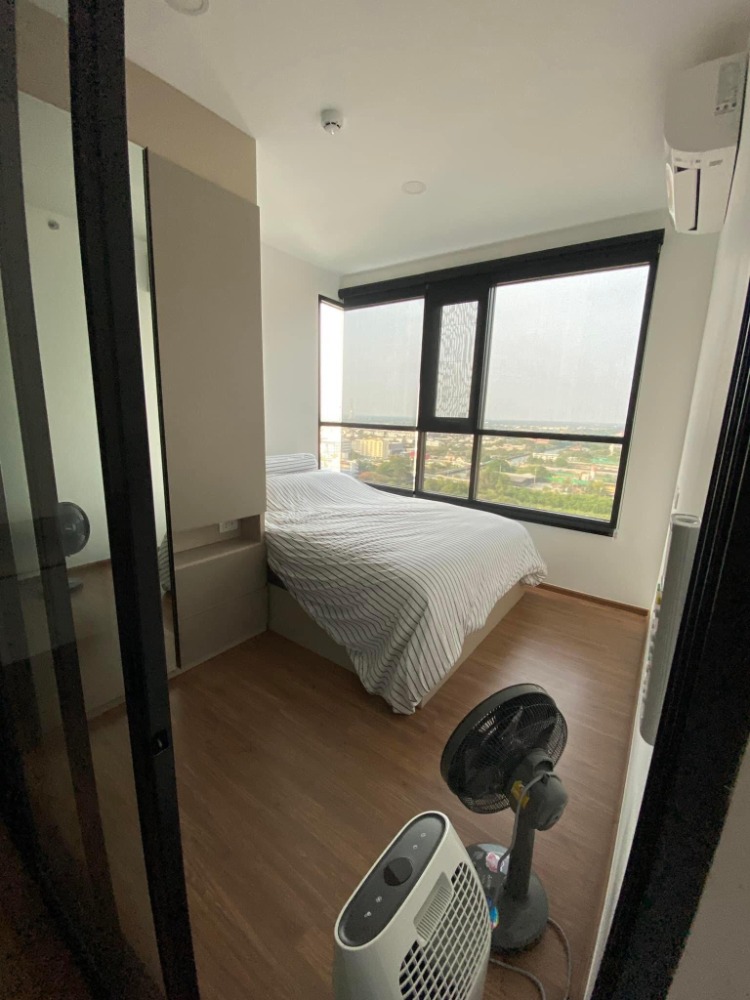 For RentCondoMin Buri, Romklao : OGR140 Condo for Rent The Origin Ram 209 Interchange 20th floor, city view 26.41 sqm. 1 bed 1 bath 9,000 baht 064-878-5283