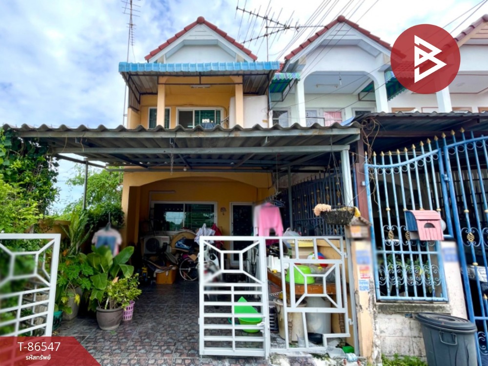 For SaleTownhouseSamut Prakan,Samrong : Townhouse for sale, Saeng Panya Village, Phraeksa, Samut Prakan