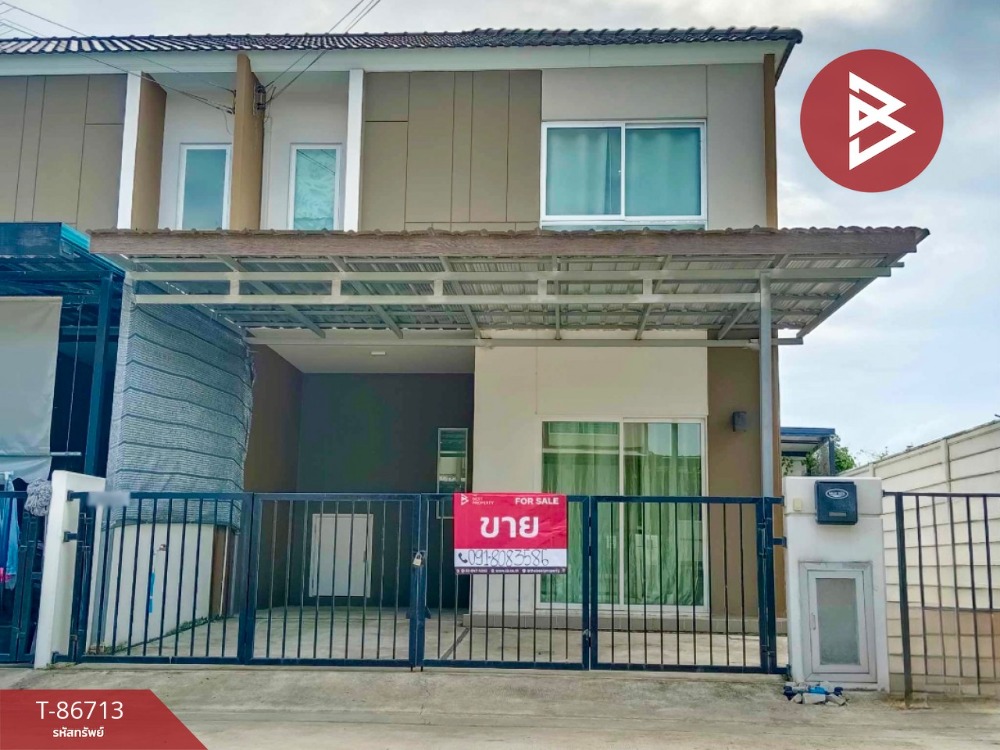 For SaleTownhousePathum Thani,Rangsit, Thammasat : Townhouse for sale, The Connect Village, Rangsit-Khlong 2, Khlong Luang, Pathum Thani.