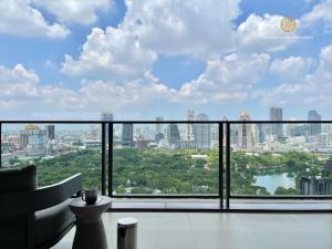 For SaleCondoWitthayu, Chidlom, Langsuan, Ploenchit : For sale 3 bedroom condo with Lumpini Park view at Nimit Langsuan