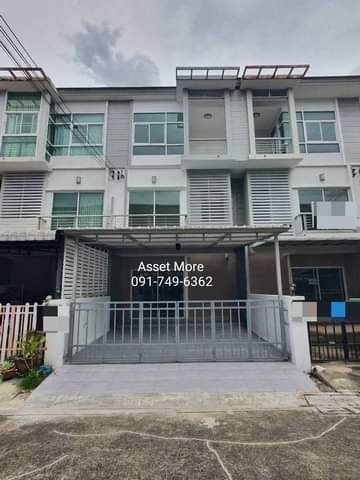 For SaleTownhouseLadkrabang, Suwannaphum Airport : For sale cheap, newly renovated, The Metro rama9, ready to move in, Prawet Motorway.