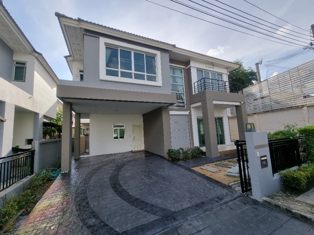 For RentHouseRama5, Ratchapruek, Bangkruai : For rent, 2-story detached house, Life Bangkok Boulevard project. (Ratchaphruek-Rattanathibet)