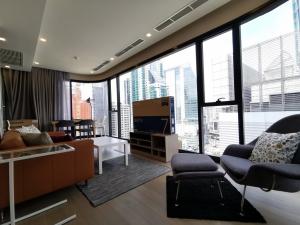 For RentCondoSukhumvit, Asoke, Thonglor : Ashton Asoke | ให้เช่า 2 ห้องนอน วิวสวยมาก กระจกโค้งน่าอยู่ ตกแต่งเรียบร้อย ใกล้รถไฟฟ้ามาก