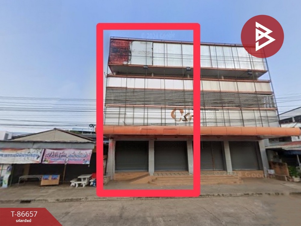 For SaleShophouseSakon Nakhon : Commercial building for sale, area 58.3 square meters, That Choeng Chum, Sakon Nakhon