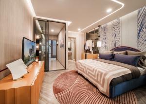 ขายดาวน์คอนโดปิ่นเกล้า จรัญสนิทวงศ์ : ขายดาวน์ Aspire Arun - Prive 2 Bed 57 sq.m