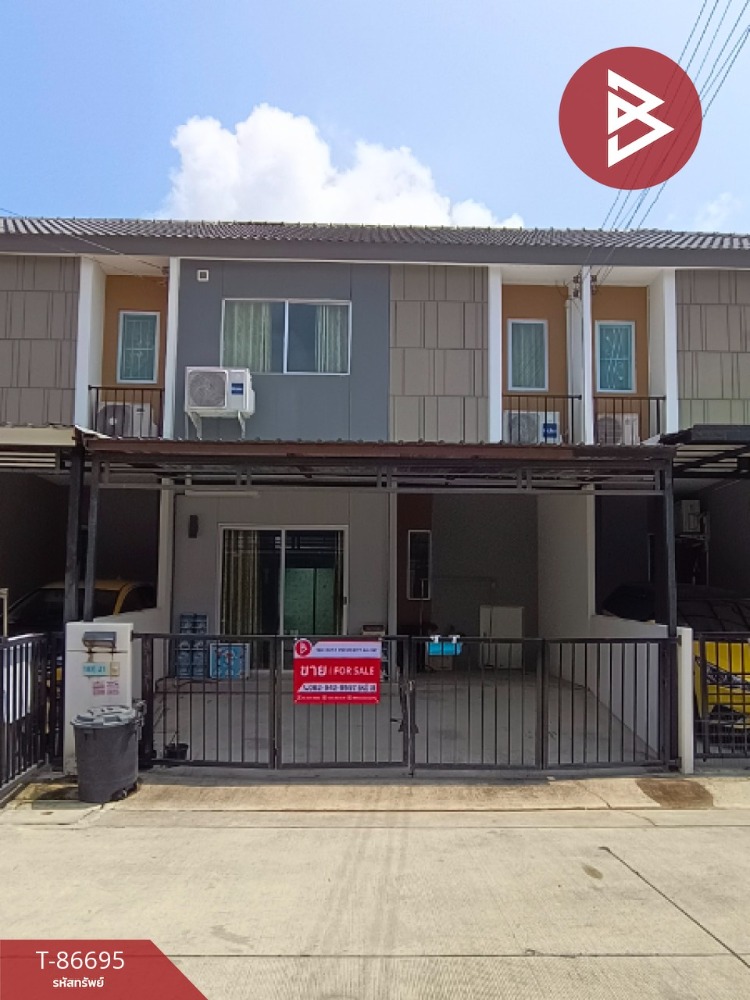 For SaleTownhouseSamut Prakan,Samrong : Townhouse for sale Pruksa Village 136 Phraeksa-Sukhumvit Samut Prakan