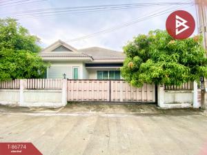 For SaleHousePattaya, Bangsaen, Chonburi : Single house for sale The Grand Amata Village, Phan Thong, Chonburi