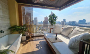 For SaleCondoSukhumvit, Asoke, Thonglor : LTH10393 – Wilshire Penthouse FOR SALE size 300 Sq. m. 4 beds 5 baths Near BTS Phrom Phong Station ONLY 90MB