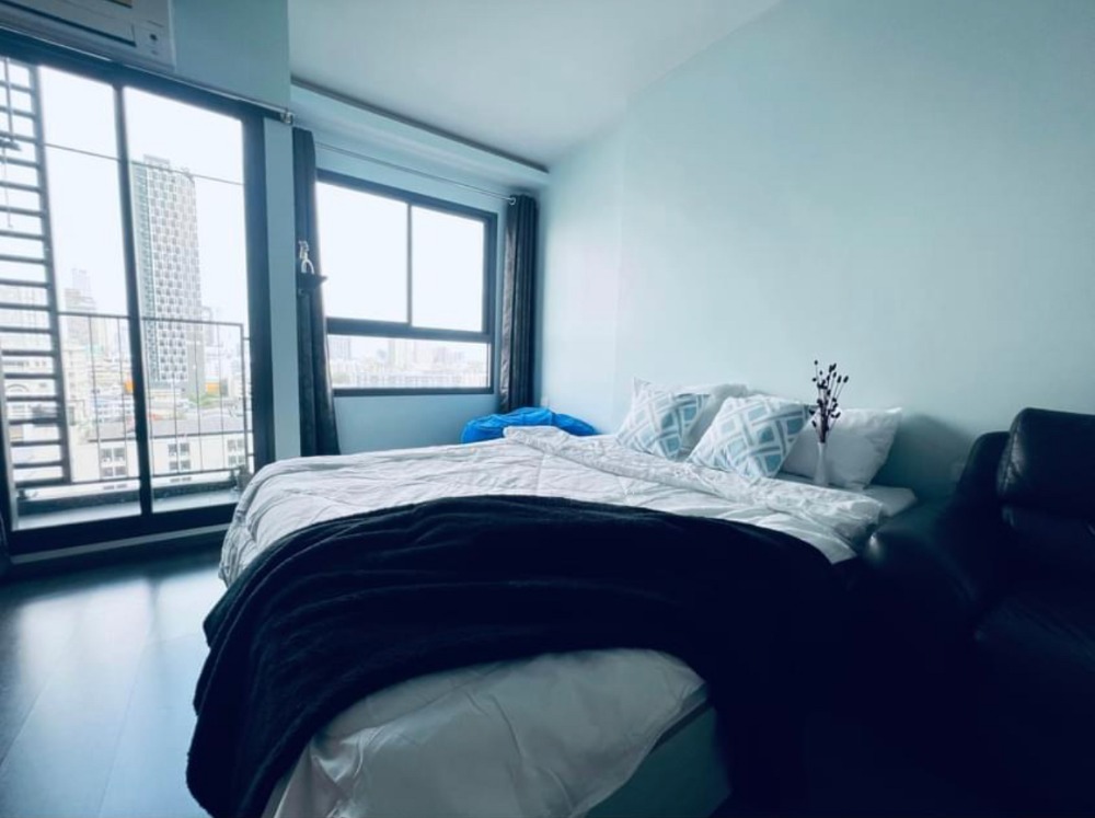 For RentCondoOnnut, Udomsuk : For rent: IDEO S93, next to BTS Bang Chak, studio room size 27 sq m, 12th floor, no sunlight, cool and comfortable, complete facilities, beautiful room, complete furniture, ready to move in