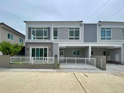 For SaleHouseRama5, Ratchapruek, Bangkruai : Sale, twin house, new project, Casa Ville Pinklao - Si Rat, 35 sq wah, near BTS