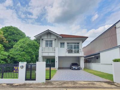 For SaleHouseRama5, Ratchapruek, Bangkruai : House for sale, Chaengwattana, 91 square wah, Saransiri Ratchaphruek-Chaengwattana, near MRT Bang Rak Noi