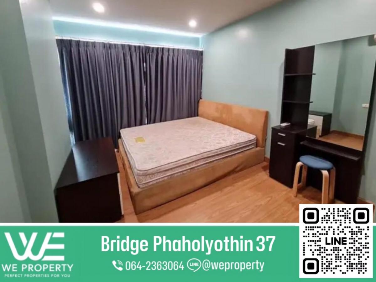 ขายคอนโดเกษตรศาสตร์ รัชโยธิน : ใกล้ BTS มีที่จอดรถ Fix⭐Bridge Phaholyothin 37