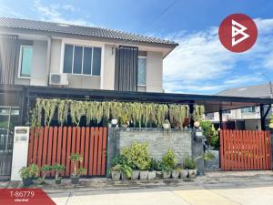 For SaleTownhouseSamut Prakan,Samrong : Townhouse for sale Pruksa Ville Village 83 Sap Bunchai-Srinakarin Samut Prakan