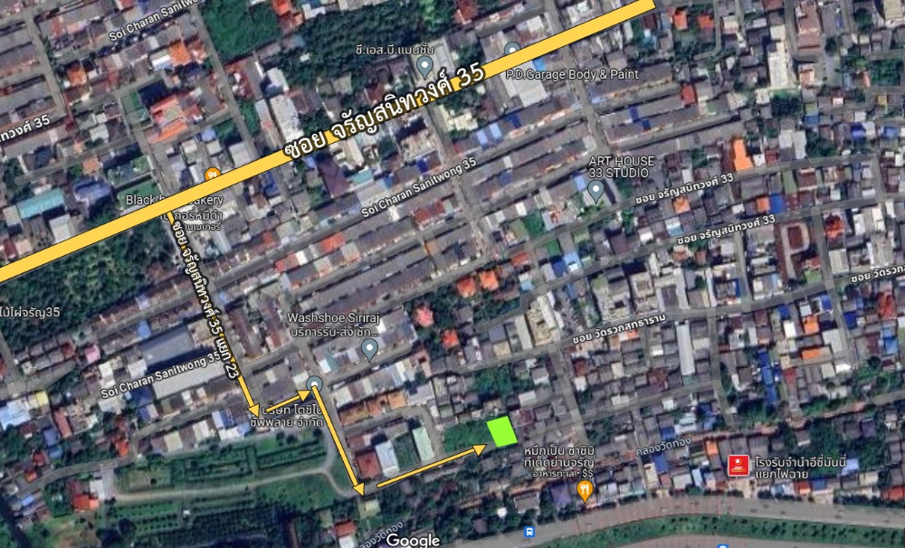 ขายที่ดินปิ่นเกล้า จรัญสนิทวงศ์ : ที่ดิน ซอยจรัญสนิทวงศ์ 75 แยก 23 / (ขาย), Land Soi Charansanitwong 75 Yak 23 / (SALE) MHOW221