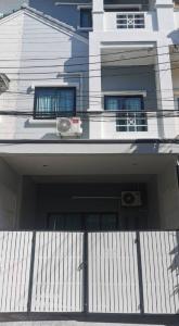 For RentTownhouseChokchai 4, Ladprao 71, Ladprao 48, : Townhome for rent, 3 floors, Lat Phrao 87, elegantly decorated, air conditioned, fully furnished, 3 bedrooms, 4 bathrooms, rental price 29,500 baht per month [Company registration possible]